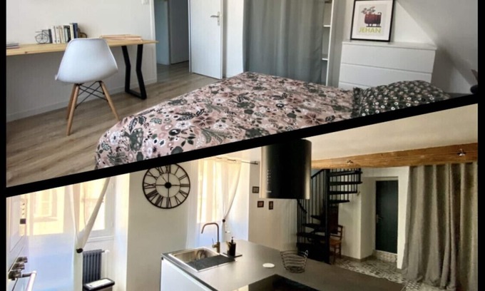 Semur-en-Auxois House | Maison de ville - Cosy & Spacieuse