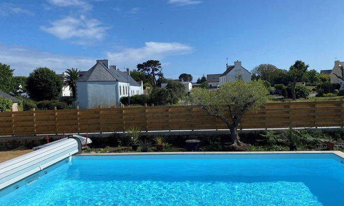 Plobannalec-Lesconil House | Maison Moderne Bourg Plobannalec Lesconil Proche Commerce et MER