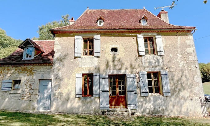 Saint-Jory-las-Bloux Other | Maison Périgourdine en Pierre Nature Avec Piscine