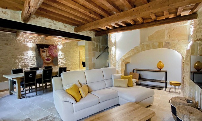 Castillon-du-Gard House | Maison Paloma, Maison DE Charme AU Coeur D'un Village Medieval