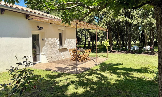 Valreas House | Maisonnette Avec Petite Forêt - Tranquillité Assurée - Idéal Jeune Famille