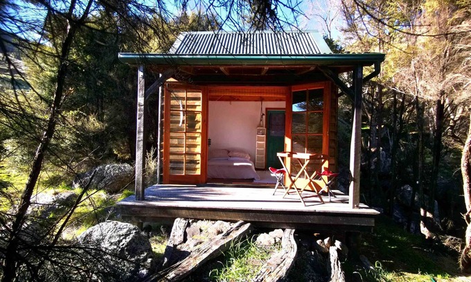 Christchurch District Cabin | Manaaki Mai Rustic Retreat