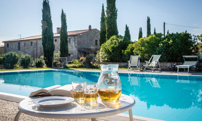 Chianni Other | Margherita room in farmhouse with swimming pool, 30km from Volterra, 40km from Pisa,