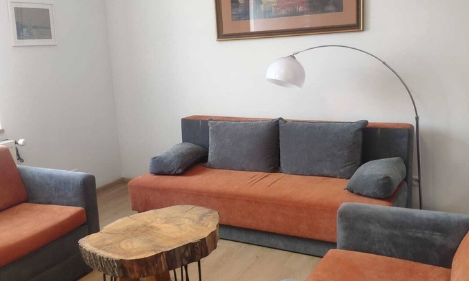 Ustka Apartment | Marina Studio- short walk to the beach, Port, Old Town, comfort for small family