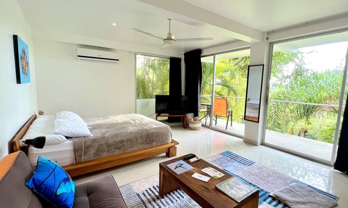 Valle Pura Vida Apartment | Mariposa: 1BR Apartment in Villa Mar y Sol - Tranquility & Wildlife!