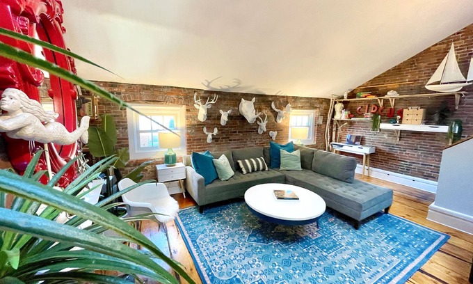 Portsmouth Apartment | Market Street Loft in Historic Downtown Portsmouth