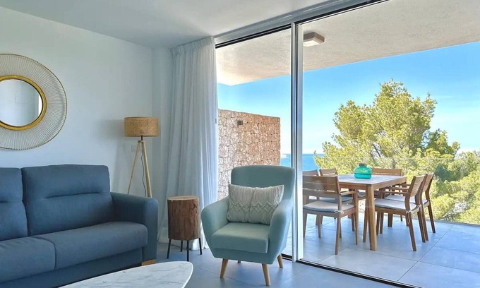 Cala Vadella Villa | Marvellous Ibiza Apartment | Apartment Secre | 2 Bedroom Suite | Private.