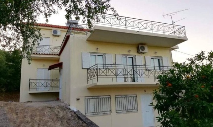 Karvelas Apartment | Marvellous seaview green residence in Mani's heart