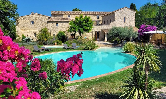 Saint-Laurent-des-Arbres Other | MAS PROVENÇAL upscale VERY LARGE POOL prox AVIGNON 15 to 19 people.