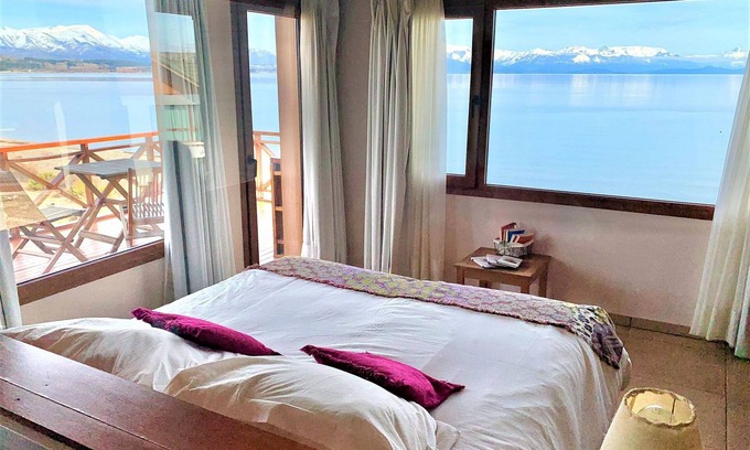 Dina Huapi Condo | Mascardi Crystal Suite Loft 2nd Floor LakeFront