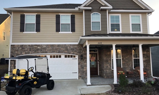 Riverwood Plantation House | Masters Rental - Riverwood Plantation - New Home - Golf Cart Community