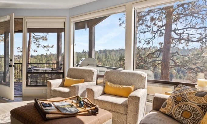Century West House | MBV 516 | Mt Bachelor Village Resort, pool private hot tub river views