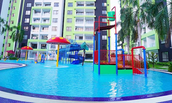 Kampung Kuala Pari Apartment | Me Time Water Park Homestay at Manhattan Ipoh A-6-3