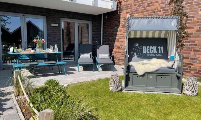 Hohwacht Apartment | Meeresblick "Deck 11" Haus 2 WE 16