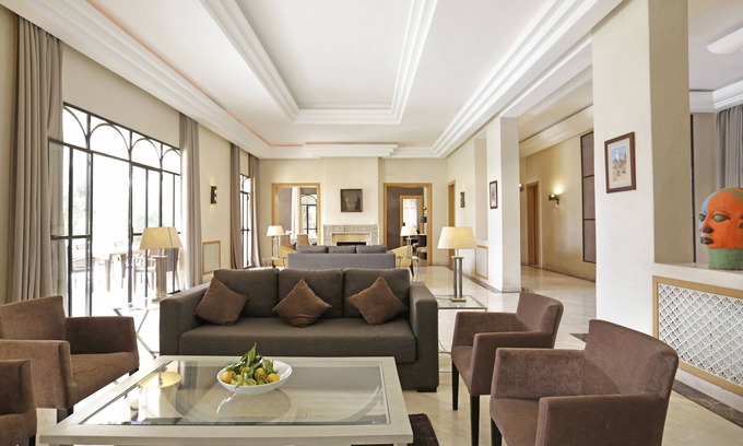 Oulad Hassoune Villa | Mexance Villa with large hosting capacity, private heated pool, Fitness and SPA