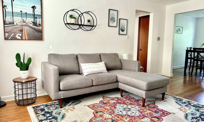 Westwood Apartment | Mid-Century Inspired Apartment; Pet Friendly, Close to Downtown and UCMC
