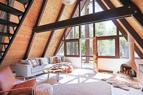 Timberland Ski Chalet | Mid Century Modern Cabin - The Tahoe A-Frame