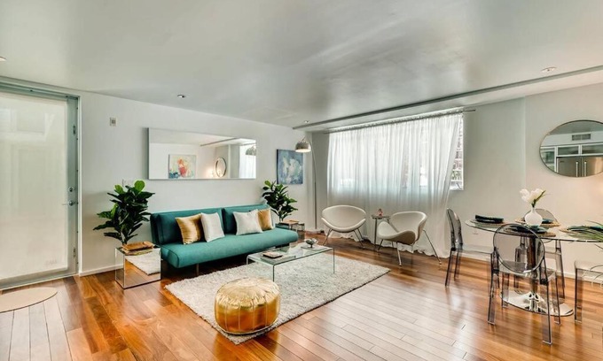 West Avenue Apartment | Mid-Century Modern Gem South Beach Miami
