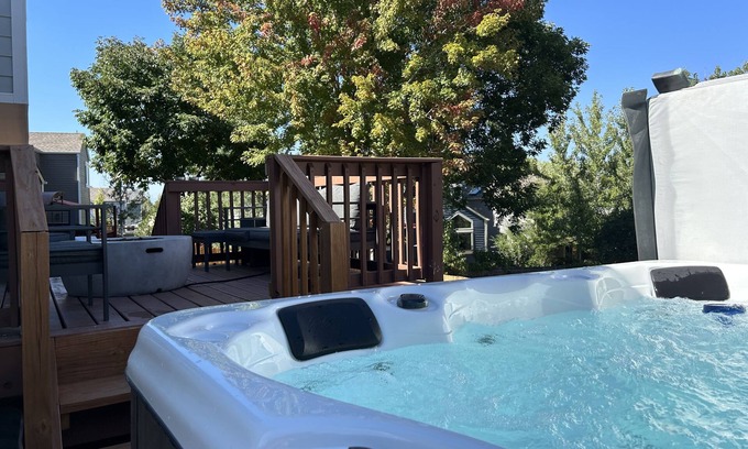 North Central Westminster House | Mid-Mod Oasis: Unwind with Hot Tub and Fire Pit