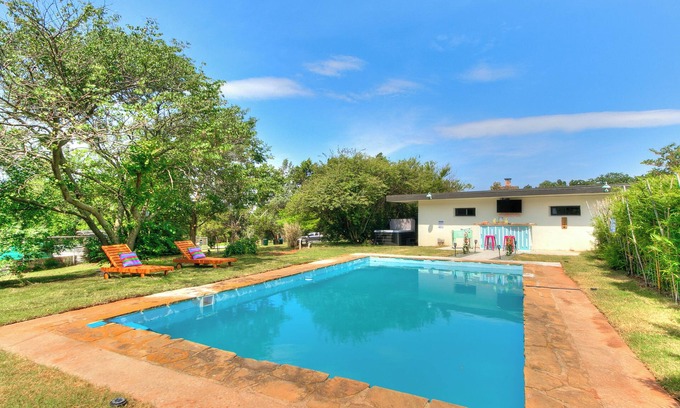 Central Oklahoma City House | Midcentury Oasis with pool and hot tub!