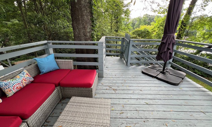Piedmont Heights House | Midtown, steam sauna, deck