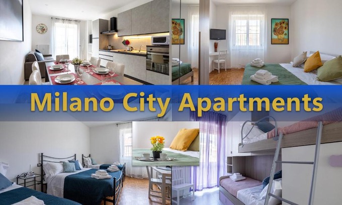 Ortica Apartment | Milano City Apartments - Parking and Comfort - Spacious Apt up to 8 Pax