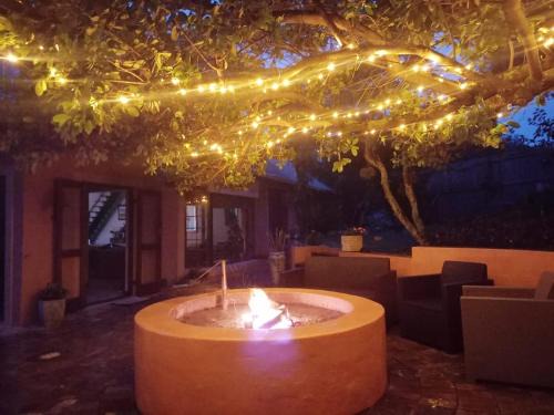 Kenton on Sea Apartment | Milky Way: Home with large garden, firepit & stars
