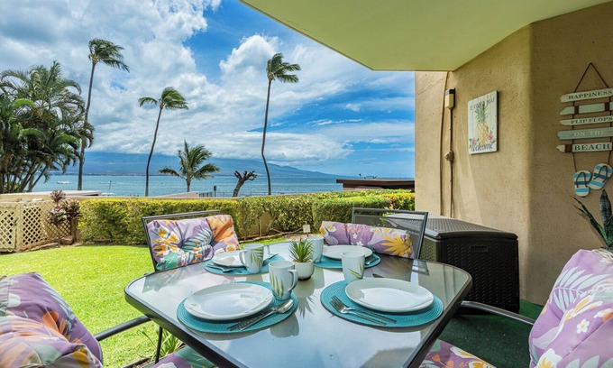 Maalaea Condo | Milowai 101 Ground Floor, Corner Condo w/Stunning Ocean Views!