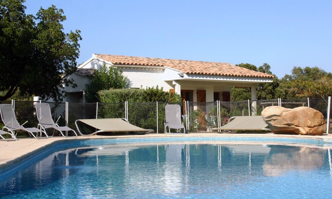 Pinarellu Villa | Mini Villa 2 to 4 people with swimming pool in Ste Lucie de Porto Vecchio near the beach