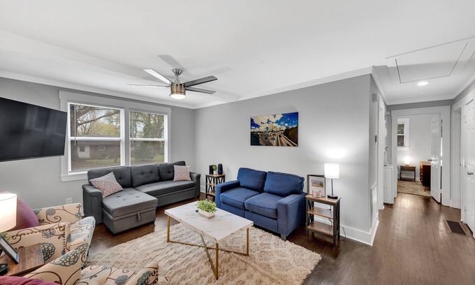 Charlotte House | Mini Golf in Backyard, Near Uptown - 1.5 miles from OMB Brewery