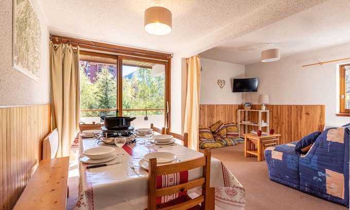 Le Corbier Apartment | Miquey - Appt proche station de ski