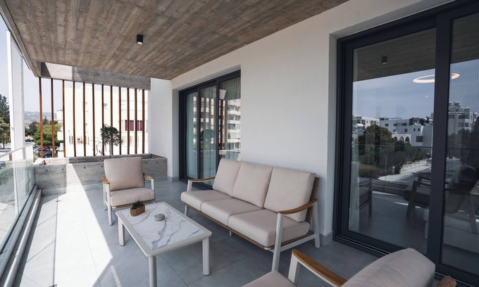 Paphos Apartment | Mira Paphos - 2bdr Apt with Private Terrace