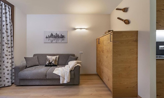Ponte di Legno Apartment | Mirella Wood - One Bedroom Apartment, Sleeps 4