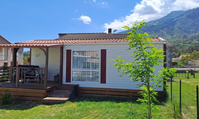 Corte House | Mobil Home à 1.5km du Centre Ville, en en Plein Cœur de la Montagne Corse