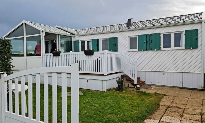 Lion-sur-Mer House | Mobil home residence de la baie Lion Sur mer