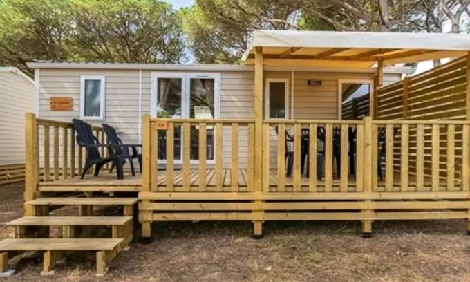 Sankt Peter am Kammersberg House | Mobile-home | Comfort | 3 Bedrooms | 6 sleeps | Raised terrace | A/C