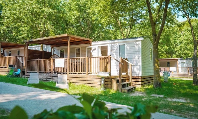 Cavallino-Treporti House | Mobilehome with air conditioning, terrace and pool