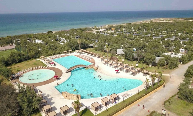 Torre Rinalda House | Mobilehome with air conditioning, terrace and pool