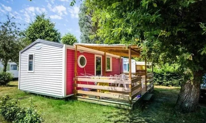 Sainte-Eulalie-en-Born House | Mobilheim 4 Zimmer 6 Personen - TV