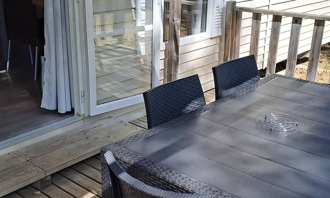 Vendres House | MOBILHOME CLIMATISÉ BORD DE PLAGE 6 PERSONNES