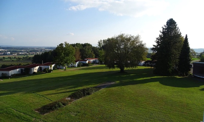 Markdorf Condo | Modern 1-bedroom apartment with mountain views and indoor pool