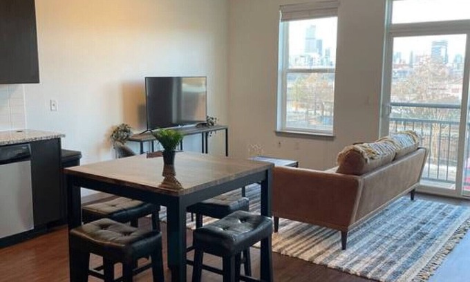 River North Art District Apartment | Modern 1BR in RiNo Art District