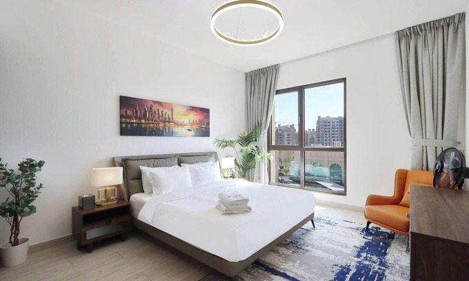 Umm Suqeim 3 Apartment | Modern 2BR, Close to Souk Madinat and Waterpark