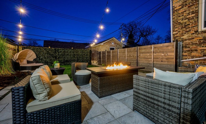 Avondale Apartment | Modern 3-Bed Stay w/Patio & Firepit, 15 Minutes to Downtown