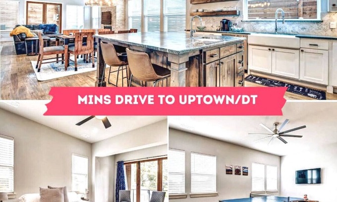 Old East Dallas House | Modern 4BR Home I Ping Pong I Near Downtown Dallas I Mins to Bars/Restaurants