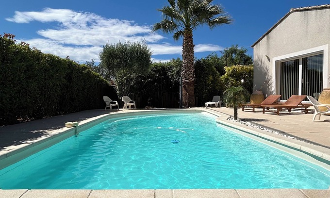 Saint-Cyr-sur-Mer Villa | Modern and contemporary villa with private pool in st Cyr sur mer