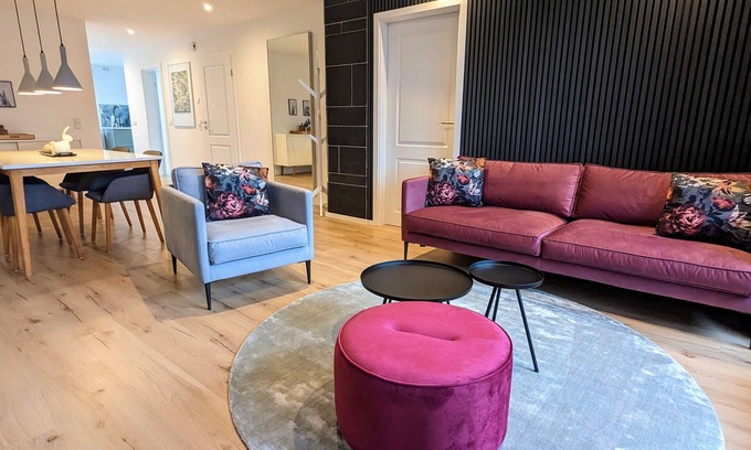 Luedinghausen Condo | Modern apartment for 5 people with south-facing balcony