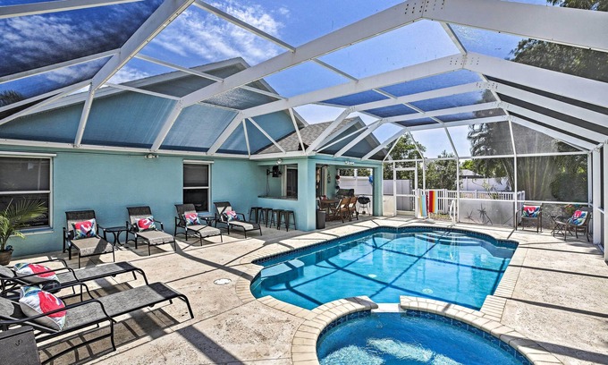 Beachwalk Isles House | Modern Beach Retreat w/Pool, Hot Tub, & Patio!