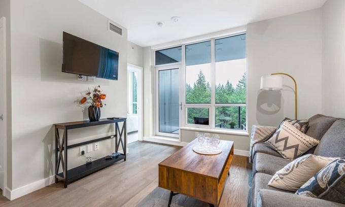 Vancouver Apartment | Modern Comfort at UBC: 1BR Condo near Campus