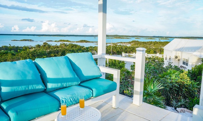 Ocean Point Villa | Modern Cottage with Chalk Sound Views